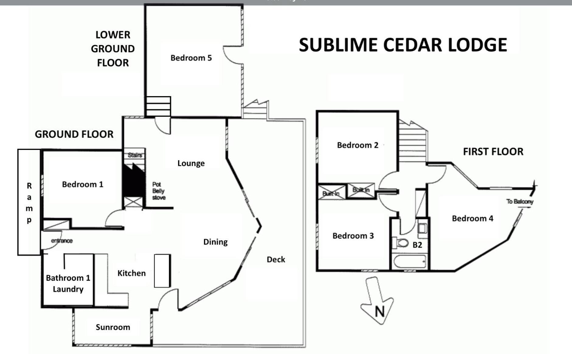 Sublime Cedar Lodge 로라 외부 사진
